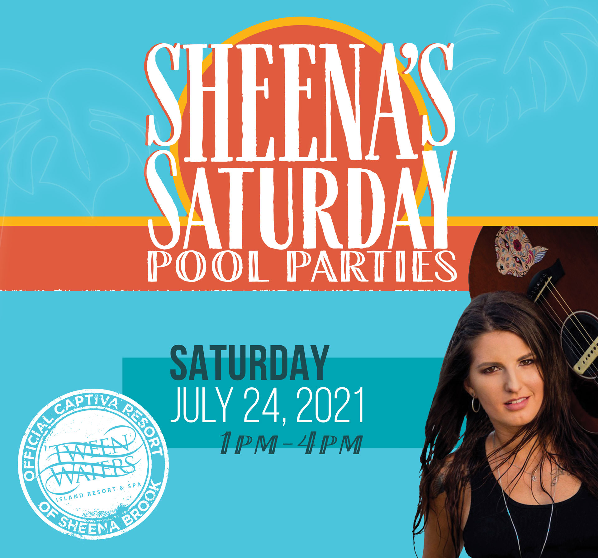 Sheena Brook Live Music at the Pool Captiva Island