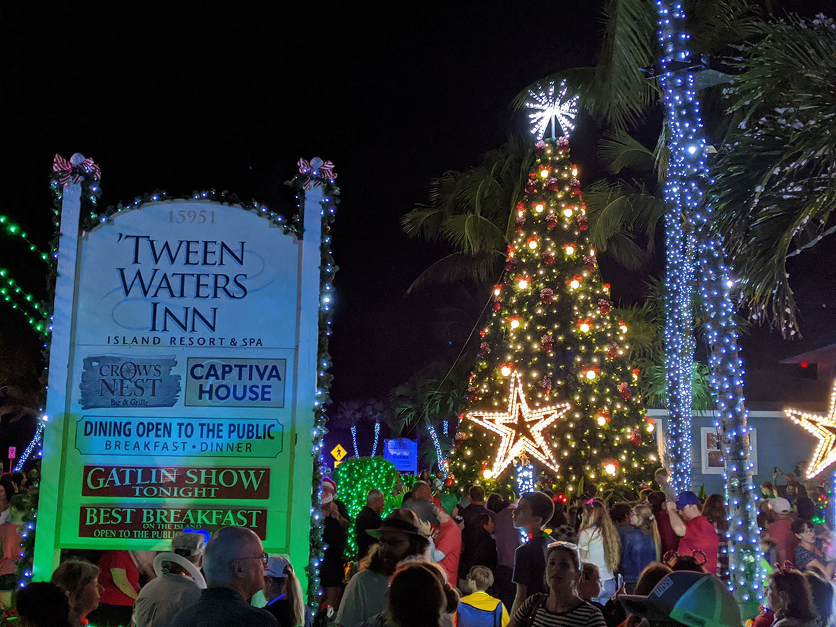 Tree Lighting Celebration at Tween Waters Captiva Island Hotel