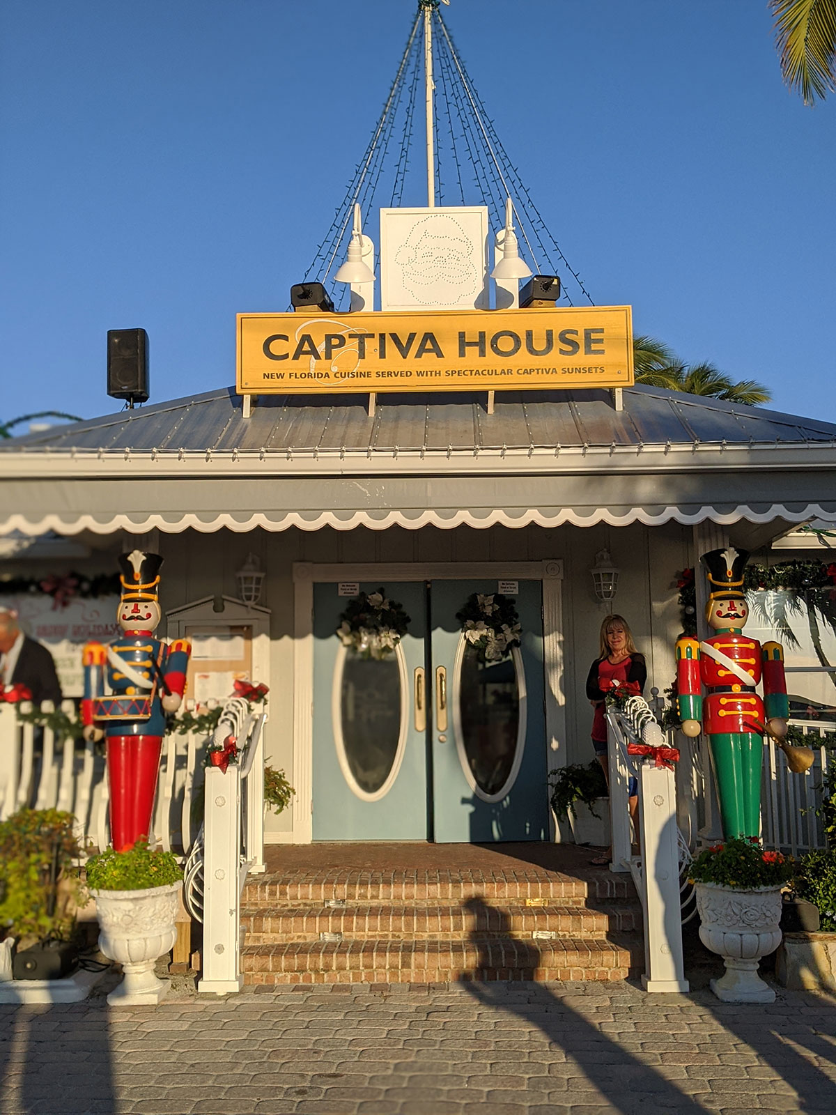 Christmas at Captiva Island Restaurant Florida